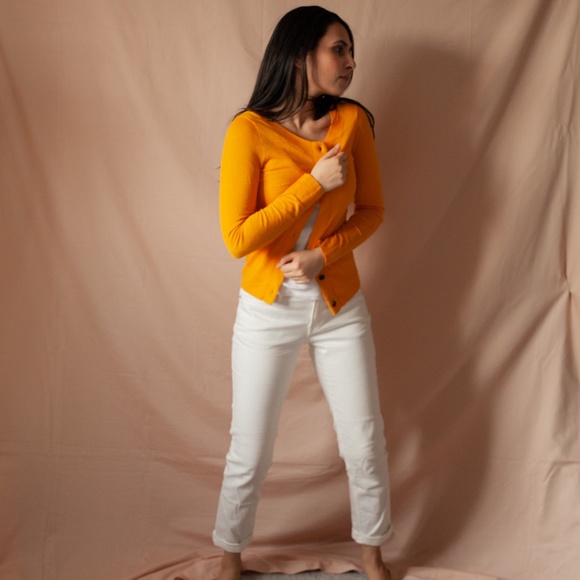 Marigold Cashmere Sweater - Picture 1 of 2